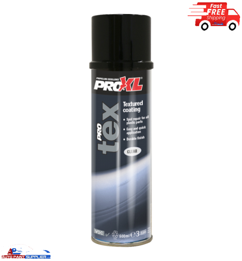 ProXL PRO Textured Clear Aerosol Bumper Paint Spray Paint PRO XL (500ml)